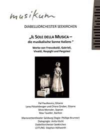 Stephan Höllwerth mit Diabelliorchester "il Sole della Musica - Die Sonne Italiens"